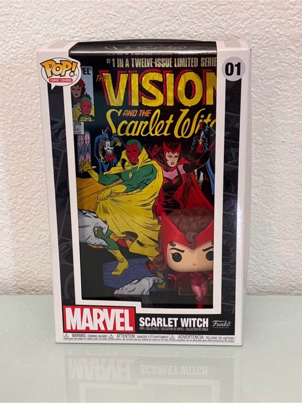 Funko Pop! Comic Covers Marvel Scarlet Witch Vinyl Figure Target Exclusive